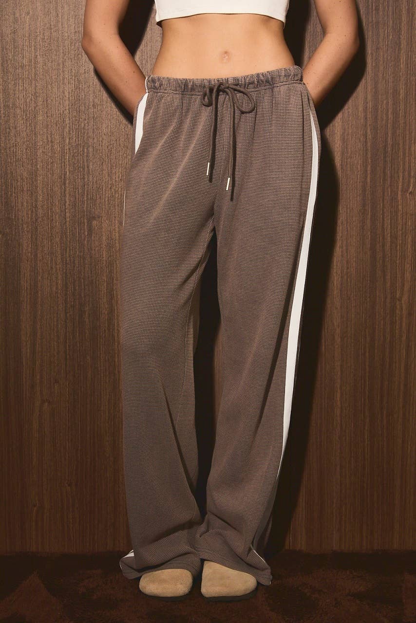 Side Stripe Thermal Lounge Pants