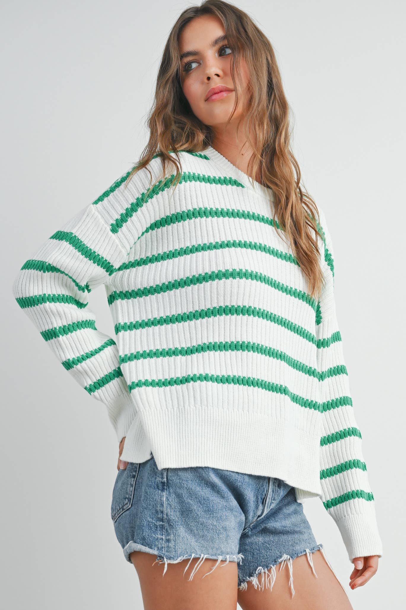 Andrea Striped Sweater