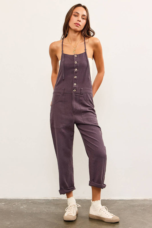 Andi Button-Up Jumpsuit