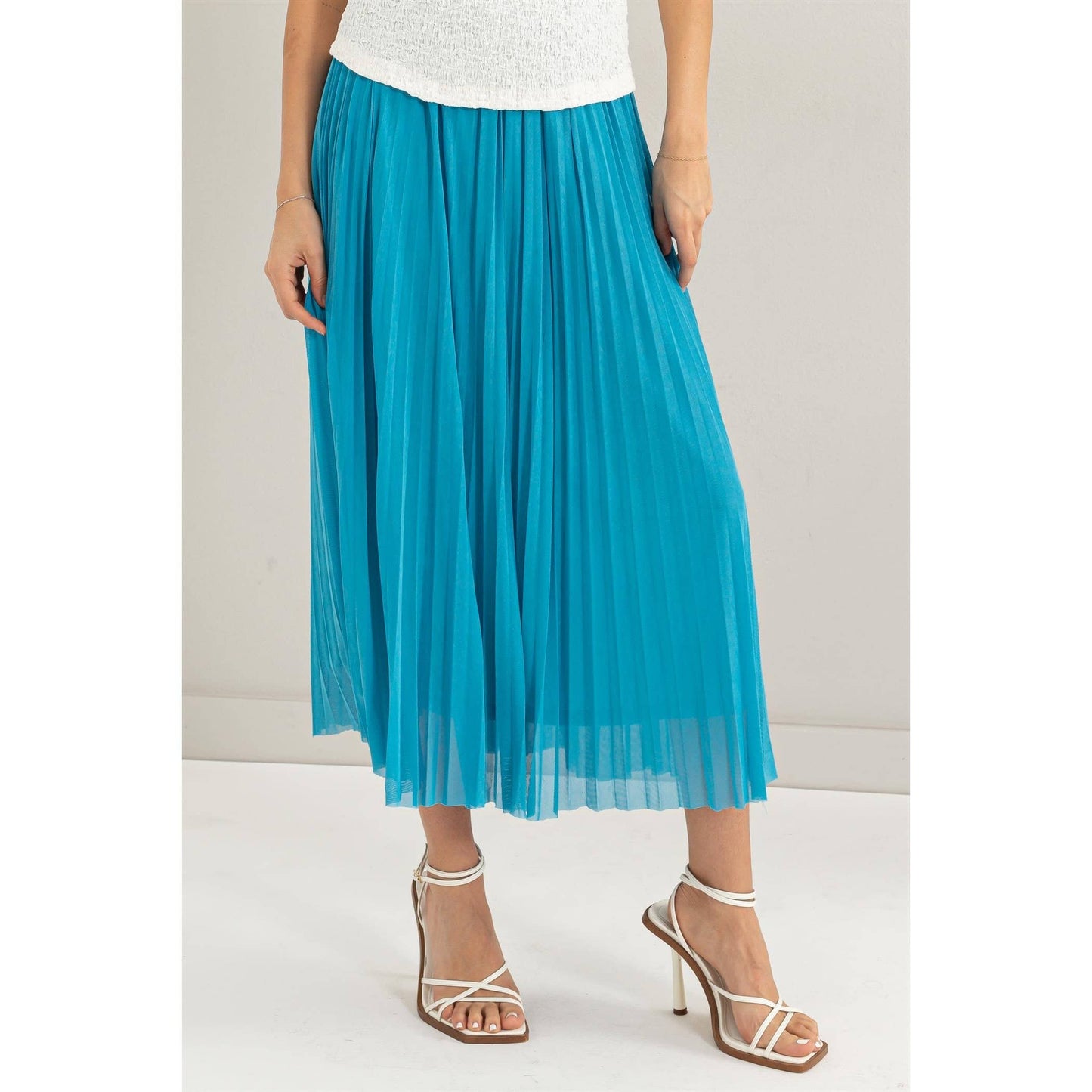 Dream On Pleated Skirt