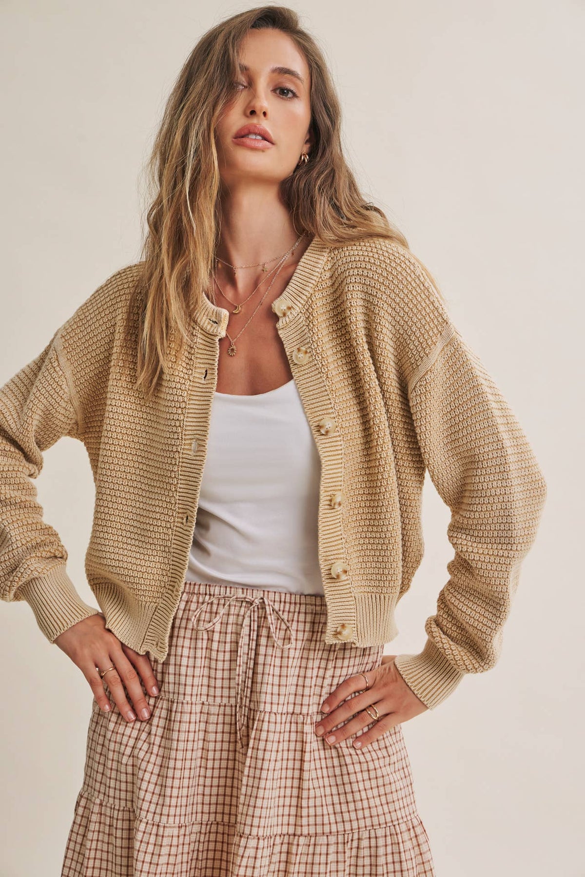 Charlie Button Up Cardigan