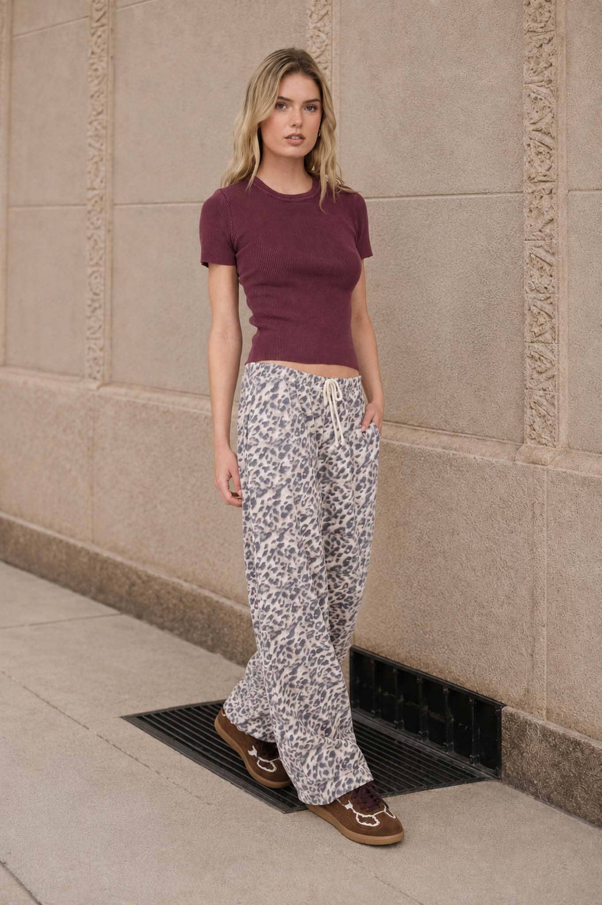Celia Acid Wash Top