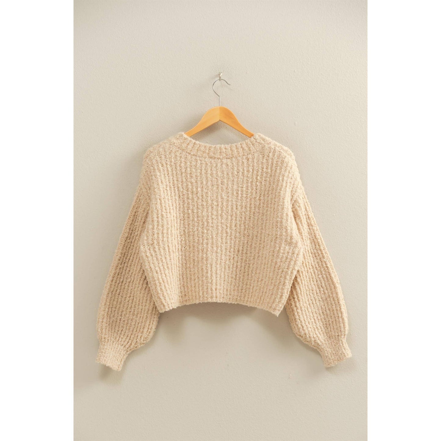 Sadie Fluffy Cardigan Sweater