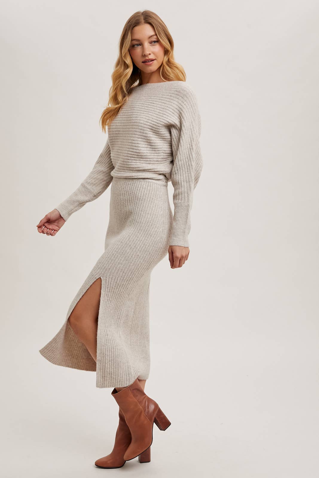 Daryn Midi Sweater Dress