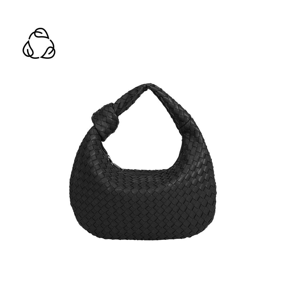 Drew Small Black Top Handle Bag