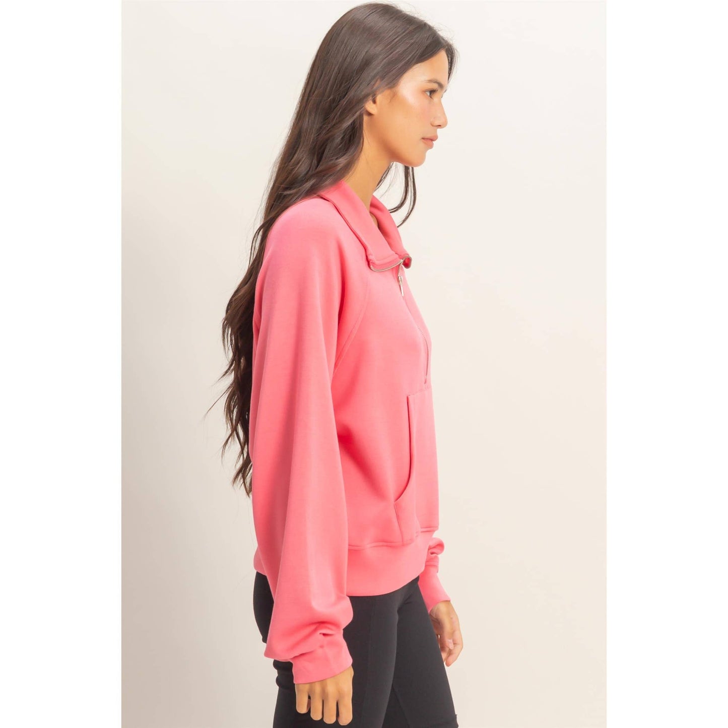 Azure Half-Zip Pullover