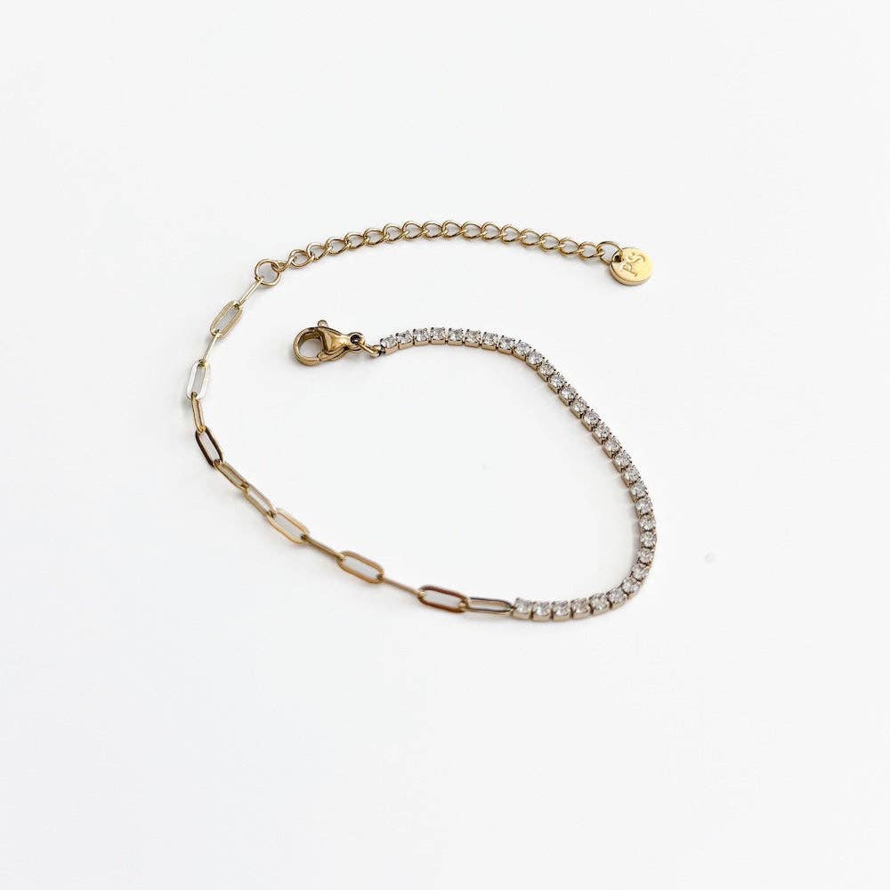Diamond Tennis Chain Bracelet