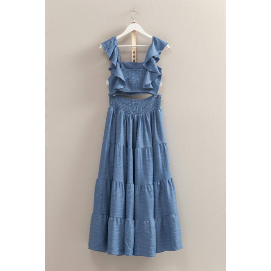 Tori Ruffled Top