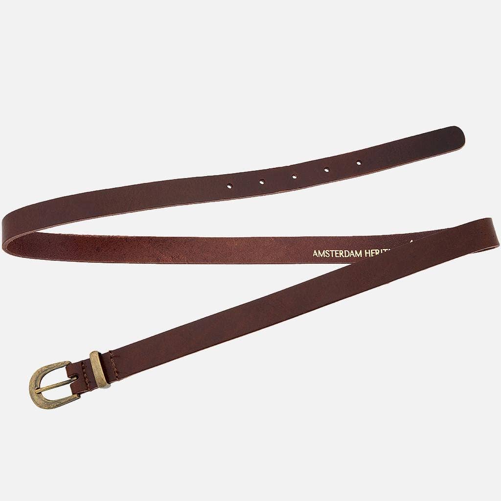 Ank | Skinny Leather Belt