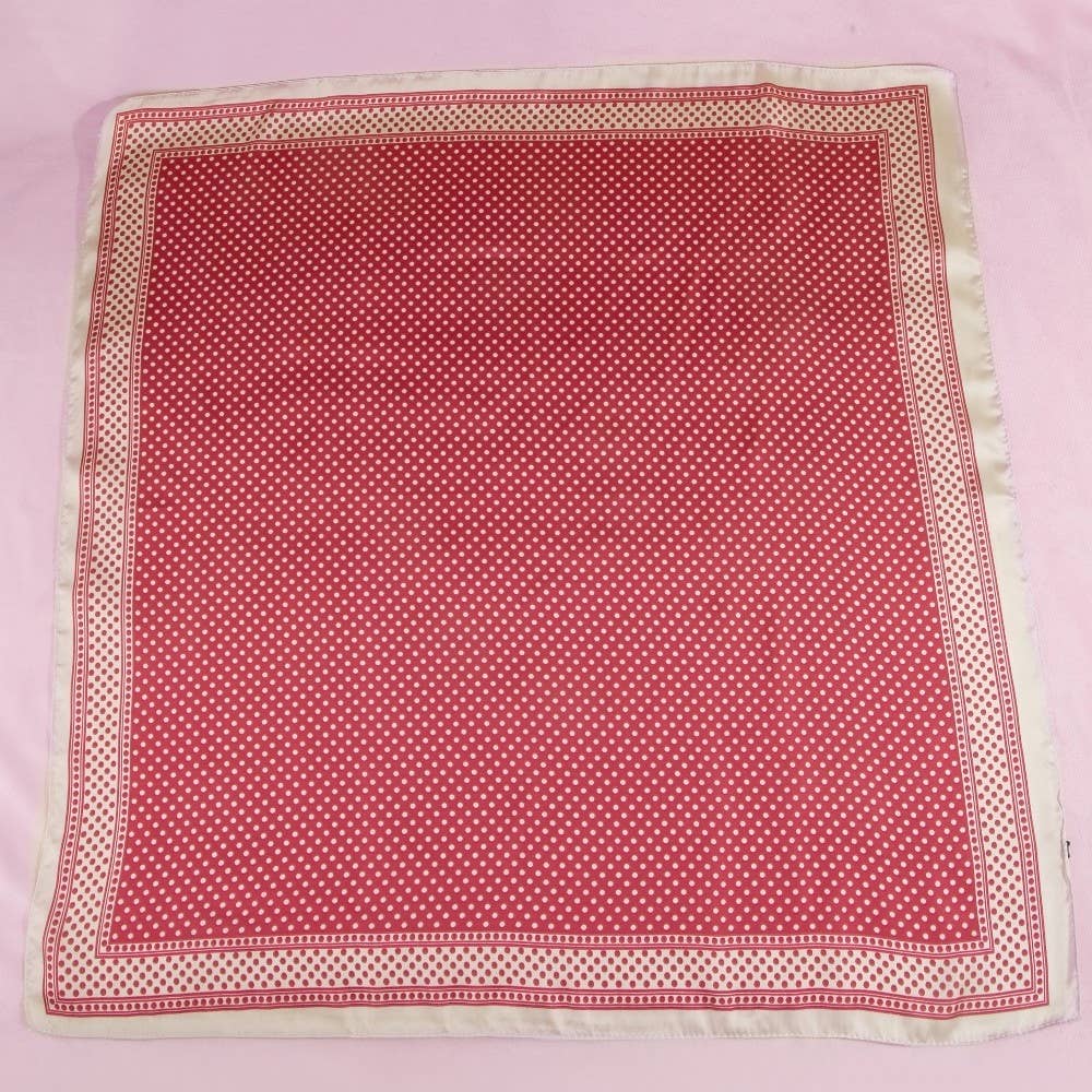 Square Polka Dot Pattern Scarf