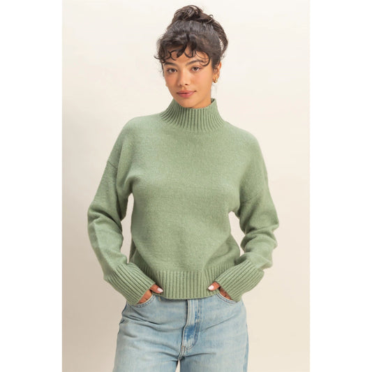 Marcella High-Neck Sweater