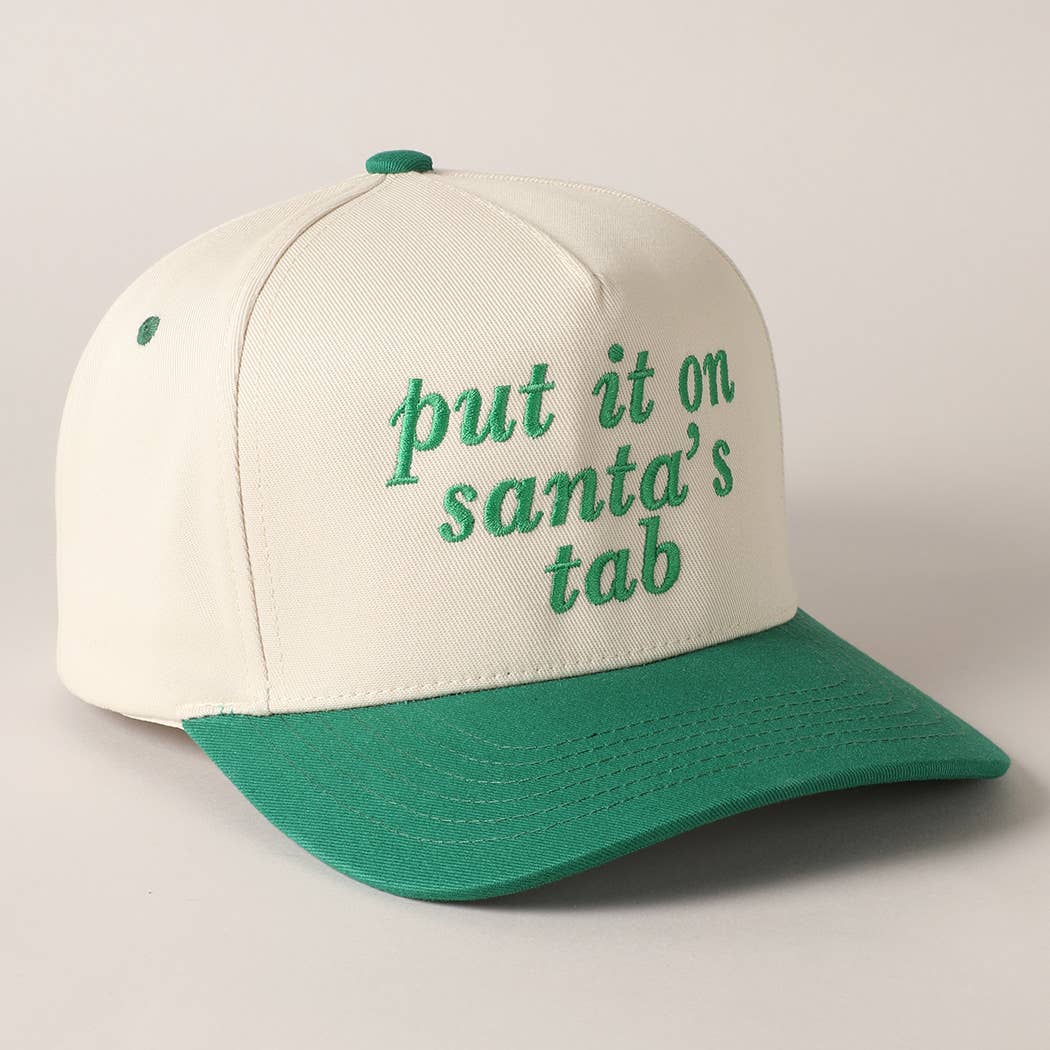 Put It On Santa's Tab Hat