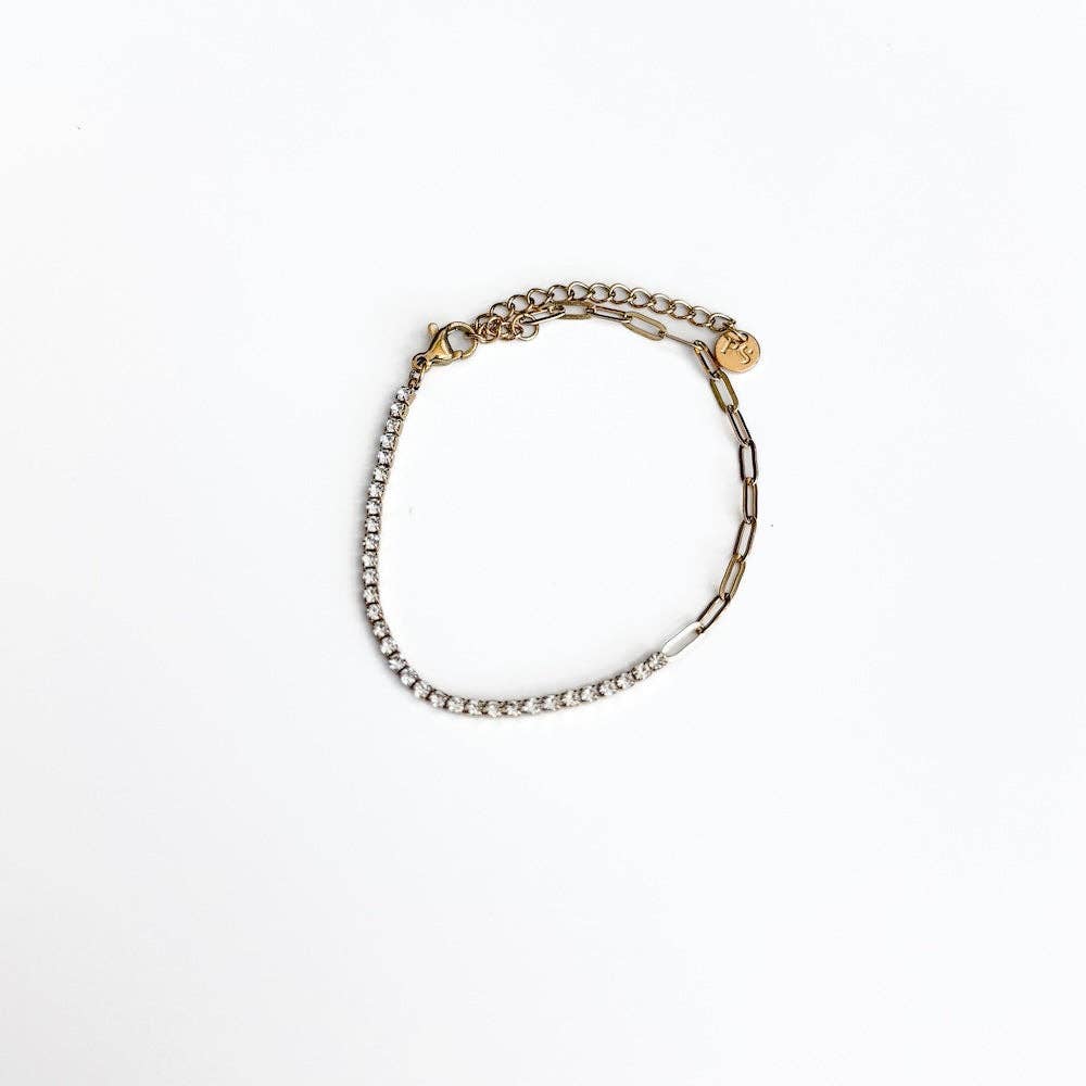 Diamond Tennis Chain Bracelet
