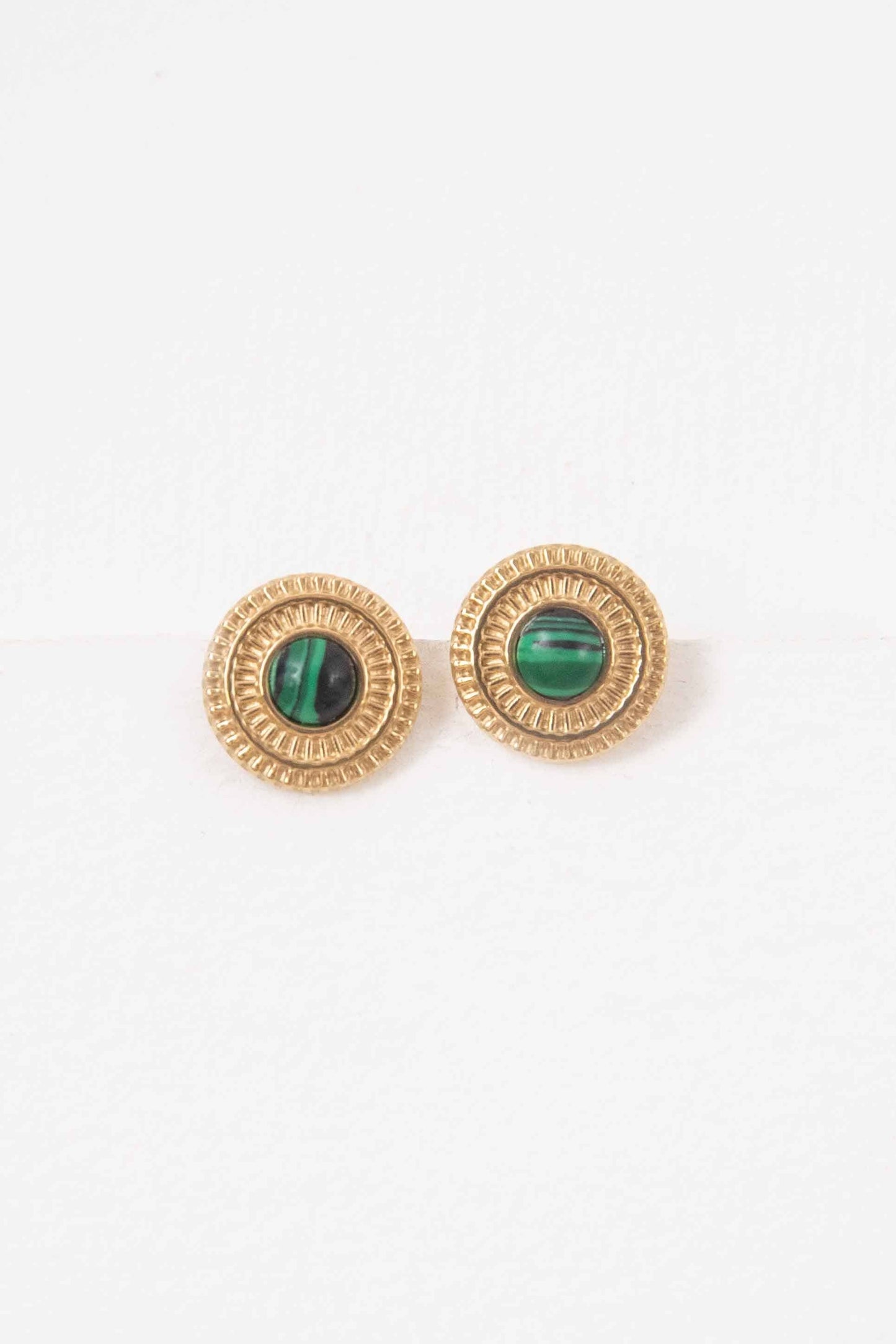 Cairo Stone Stud Earrings
