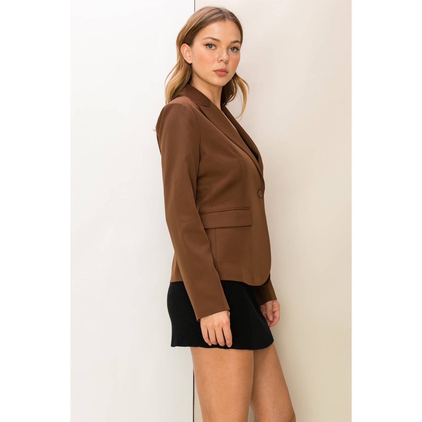 Zara Single Button Blazer