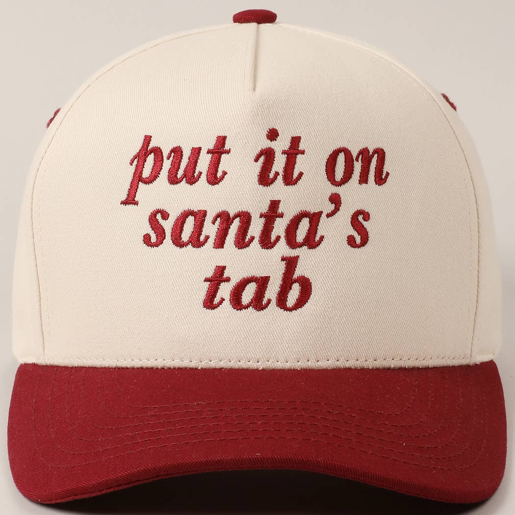 Put It On Santa's Tab Hat