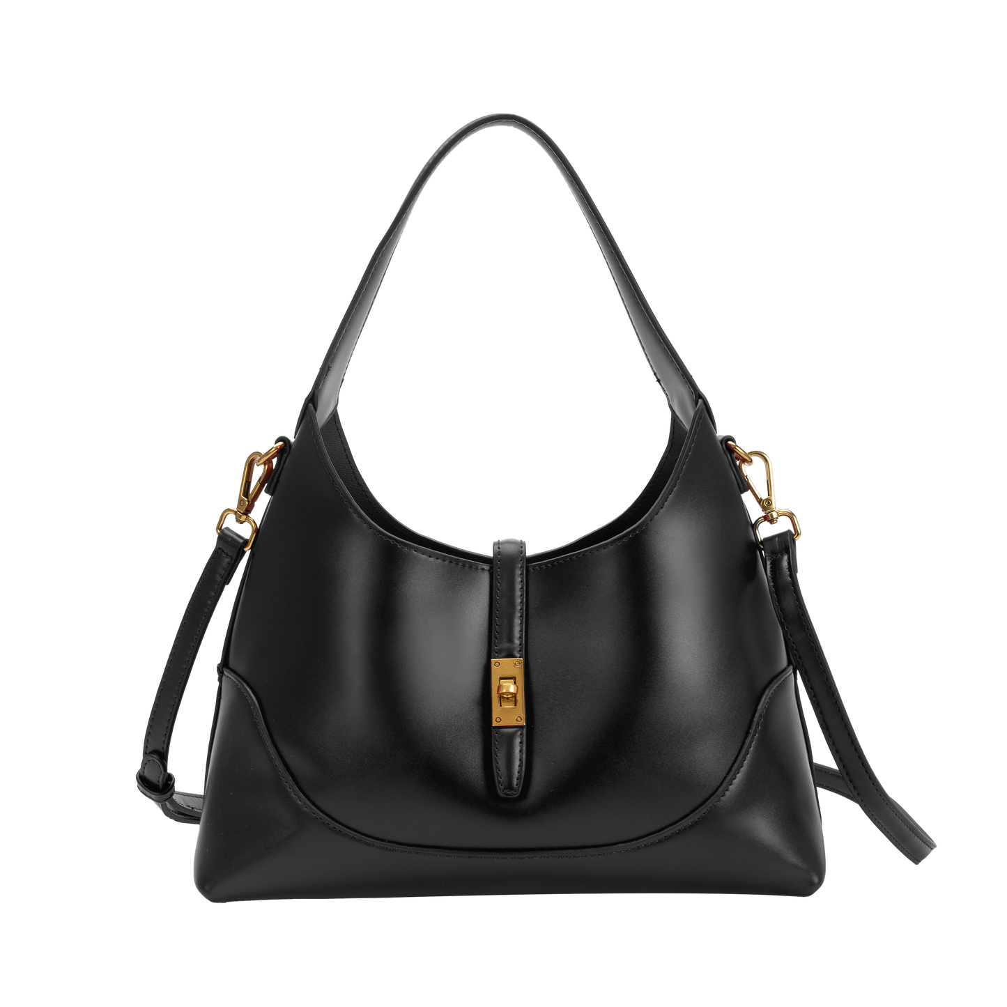 Caroline Black Shoulder Bag