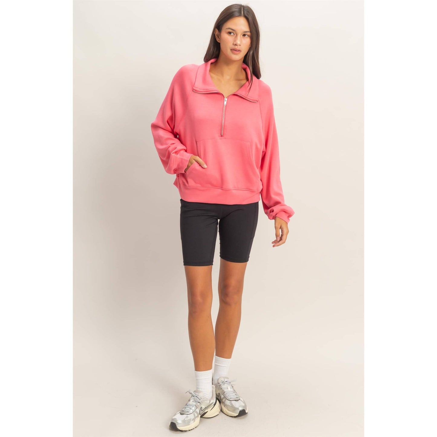 Azure Half-Zip Pullover