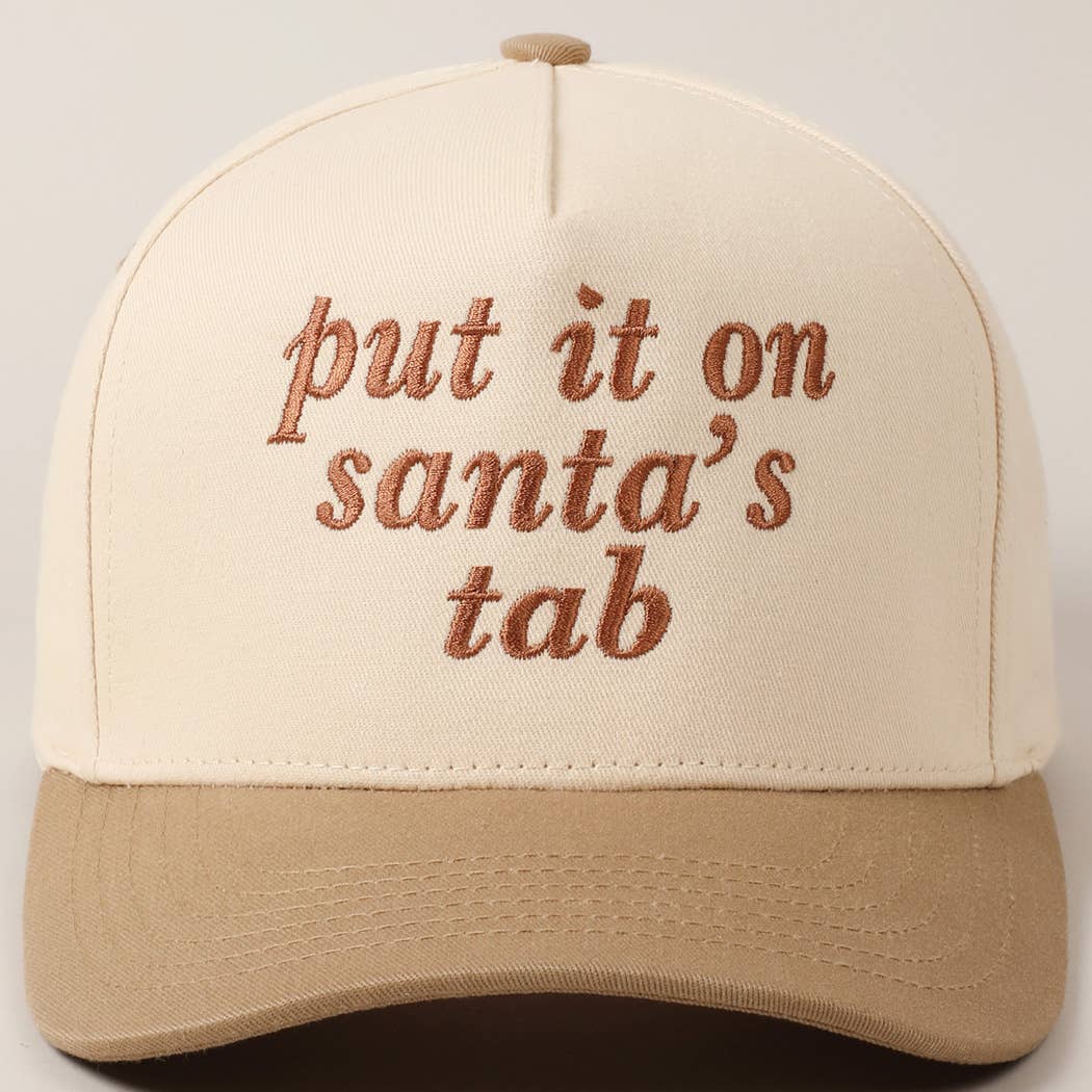 Put It On Santa's Tab Hat