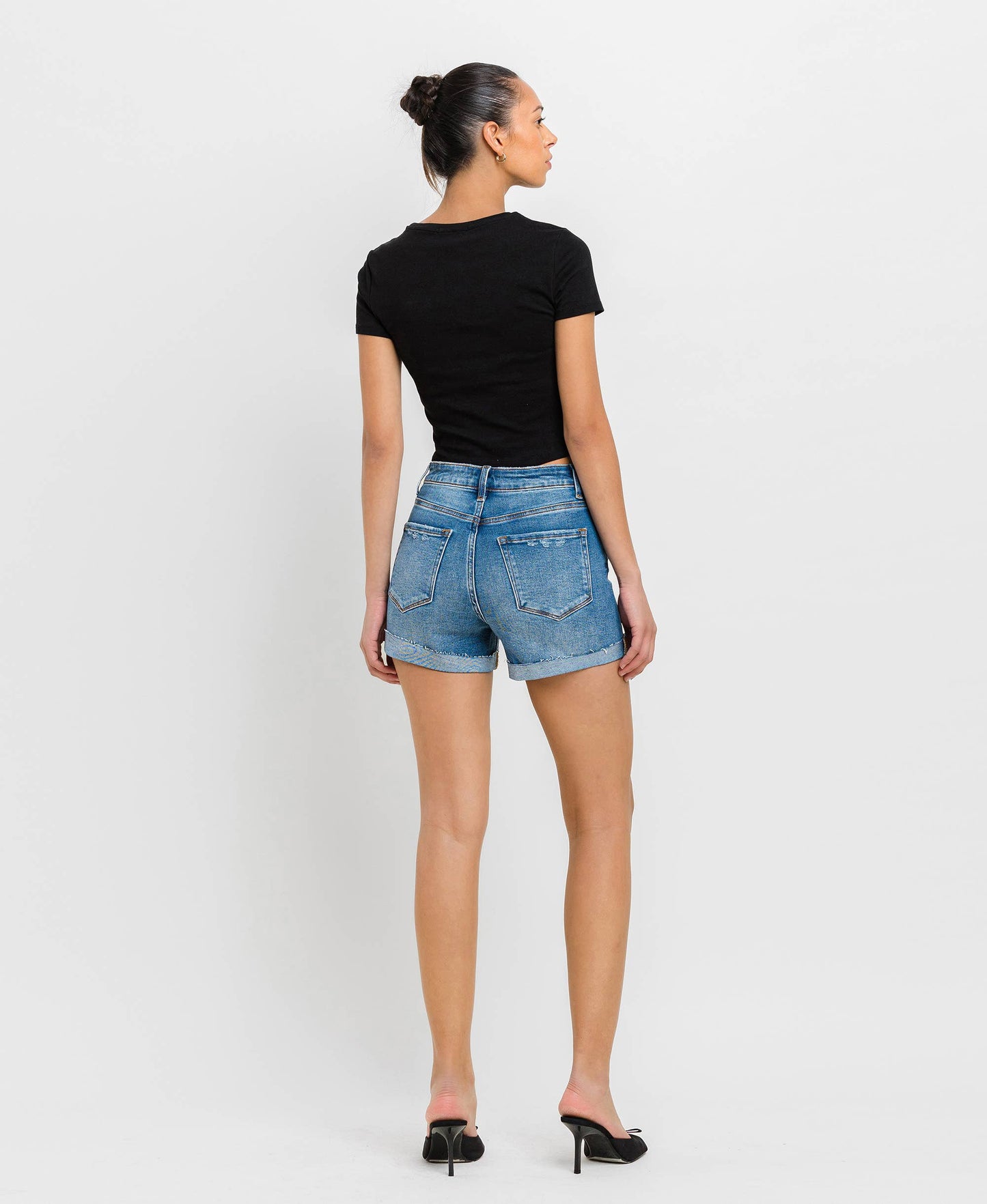 Cortney Button-Fly Shorts