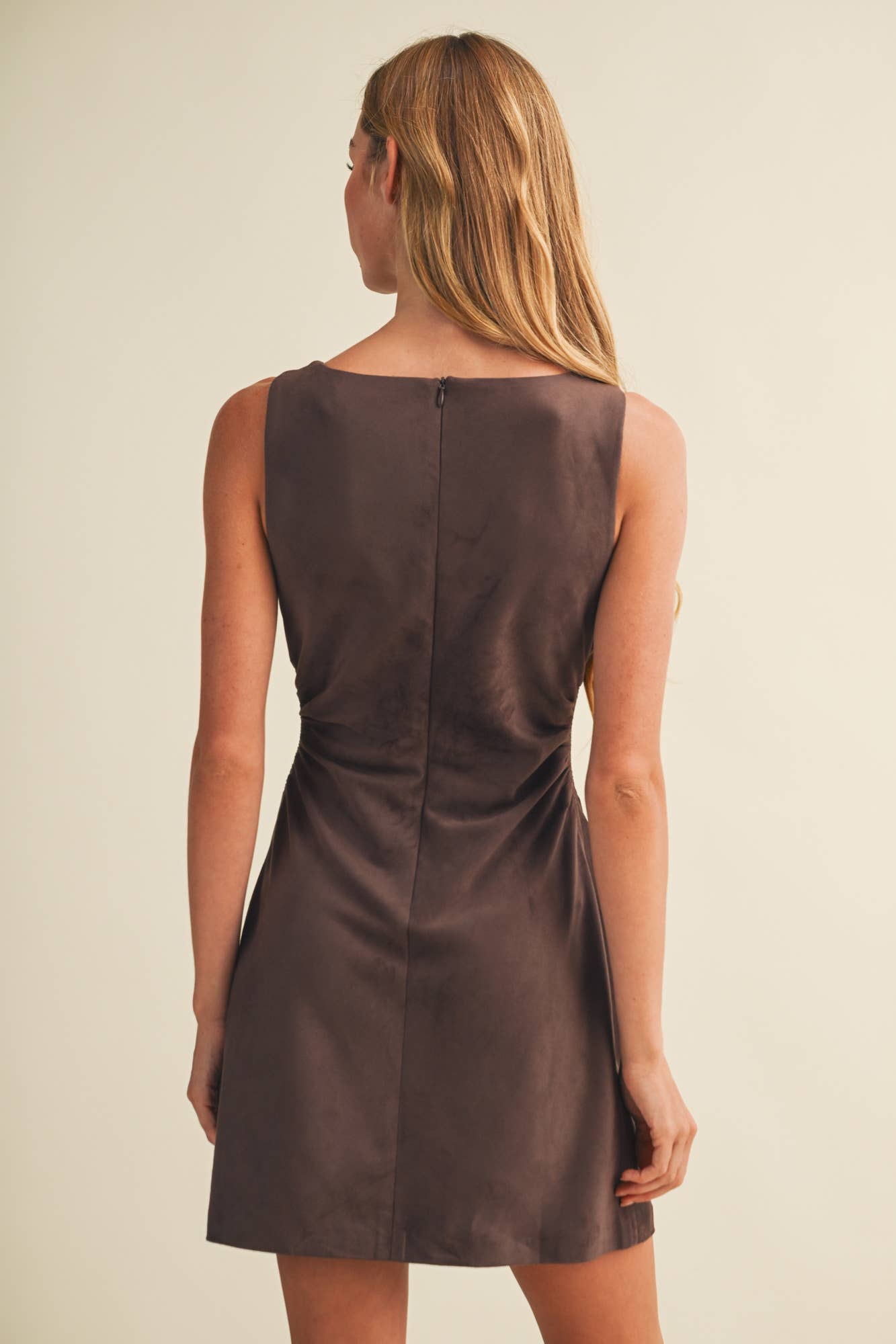Nika Suede Dress