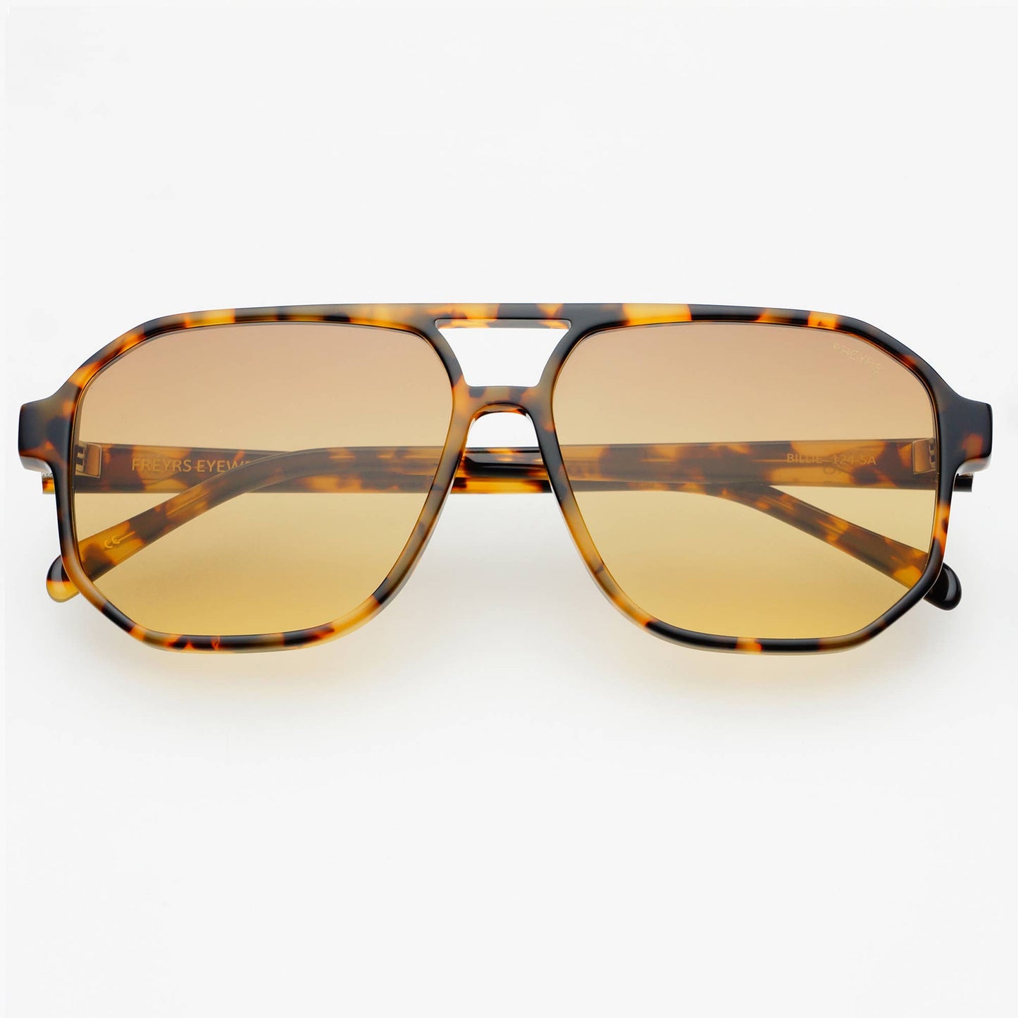 Billie Aviator Sunglasses - Tortoise Brown