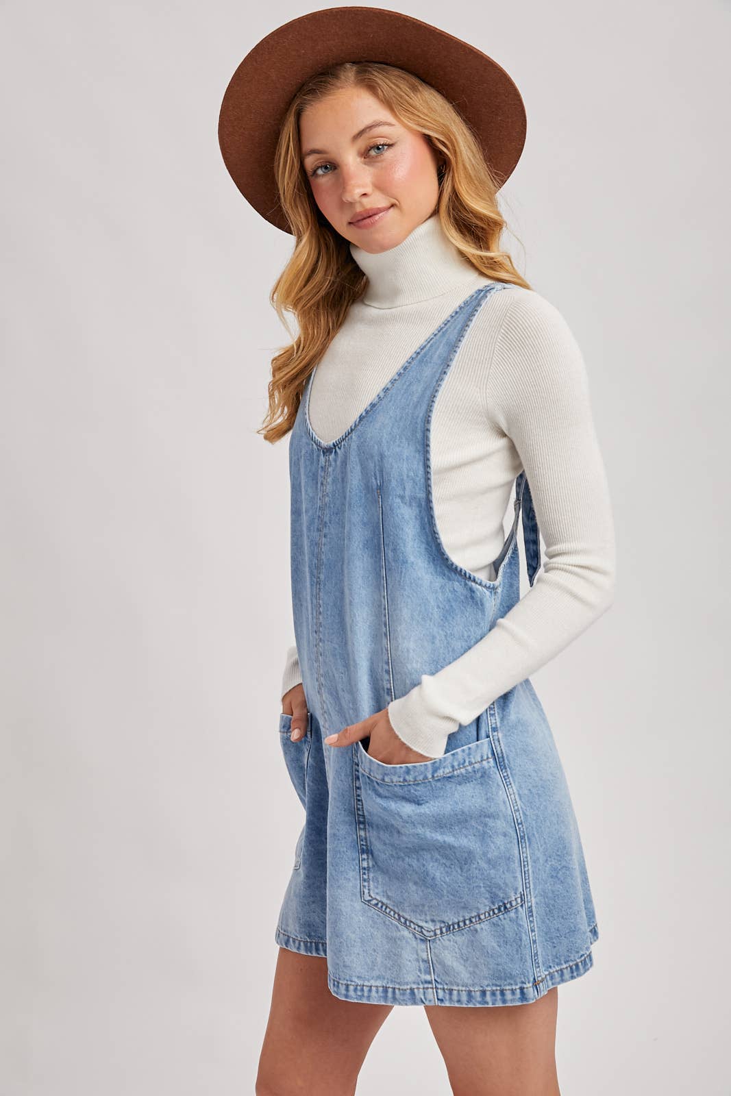 Harper Overall Pocket Dress