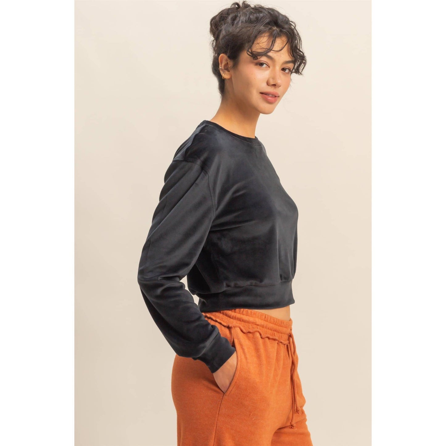 Kaylee Banded Sweatshirt