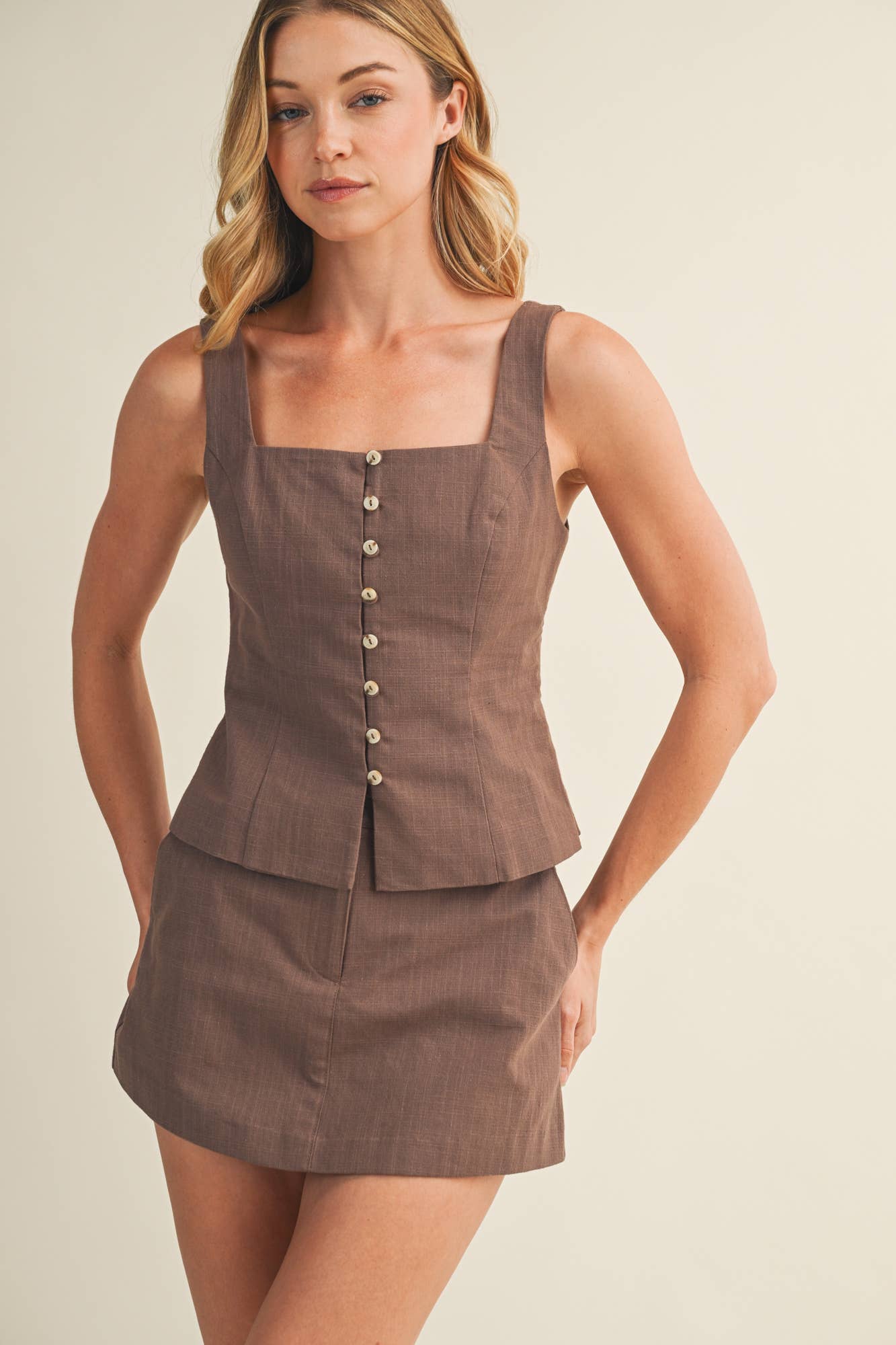 Avery Tailored Corset Top