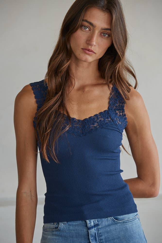 Karlee Scoop Neck Tank