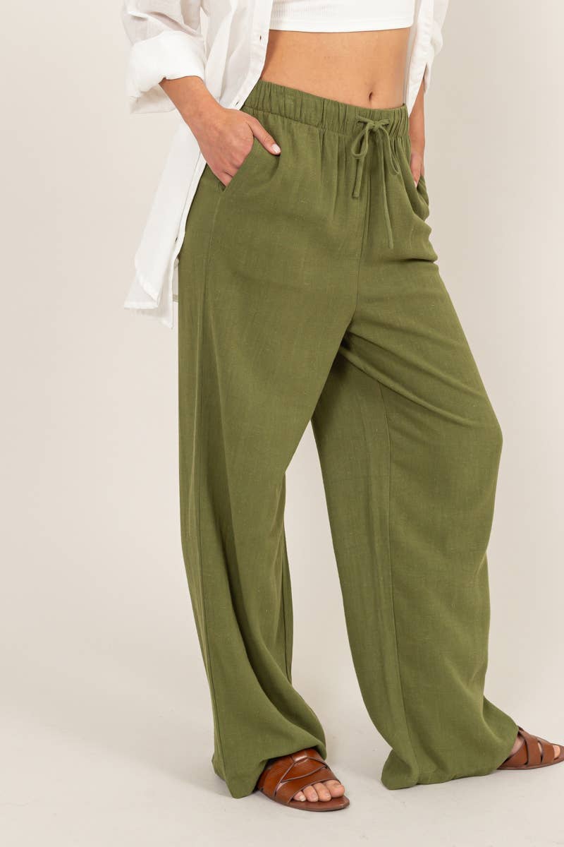 Gabrielle Linen Pants