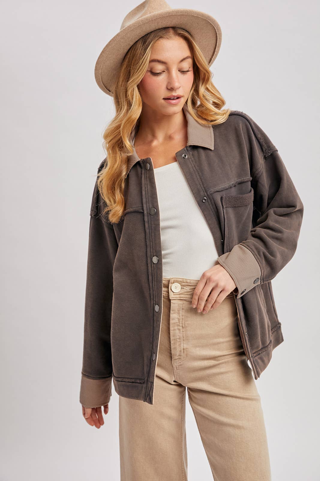 Brynlee Cotton Fleece Jacket