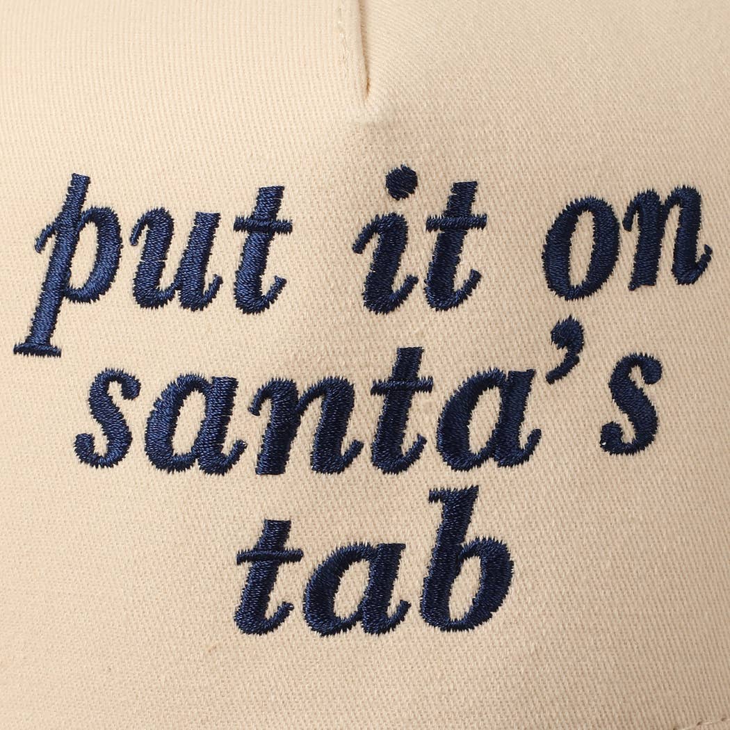 Put It On Santa's Tab Hat