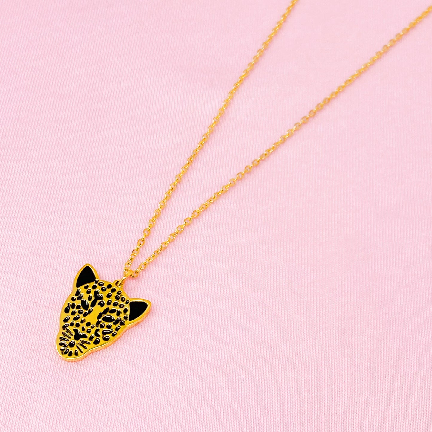 Golden Leopard Necklace