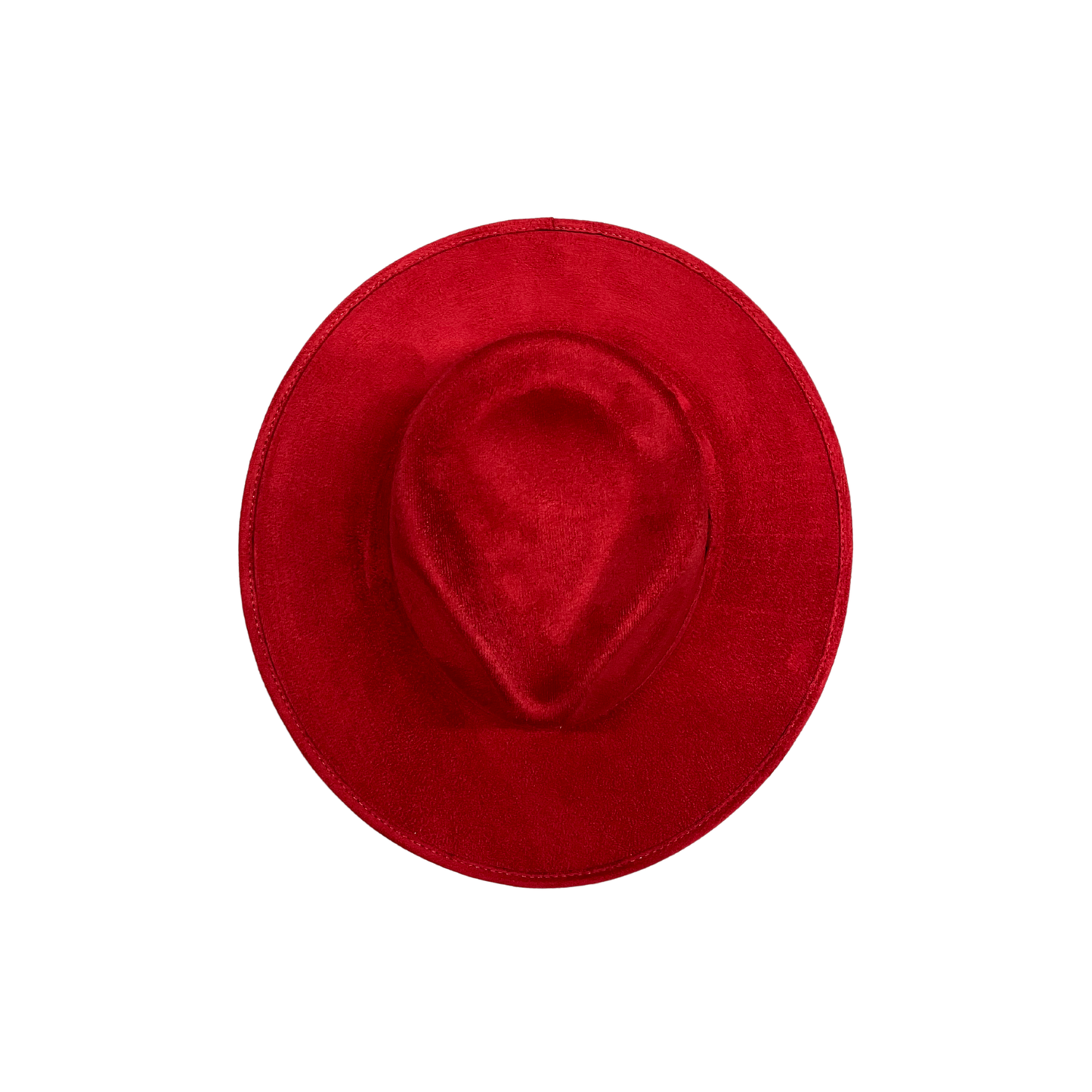 Vegan Suede Tear Drop Hat