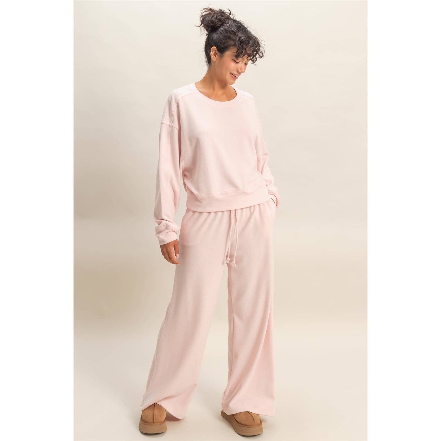 Madison Ribbed Relaxed Fit Sweatshirt