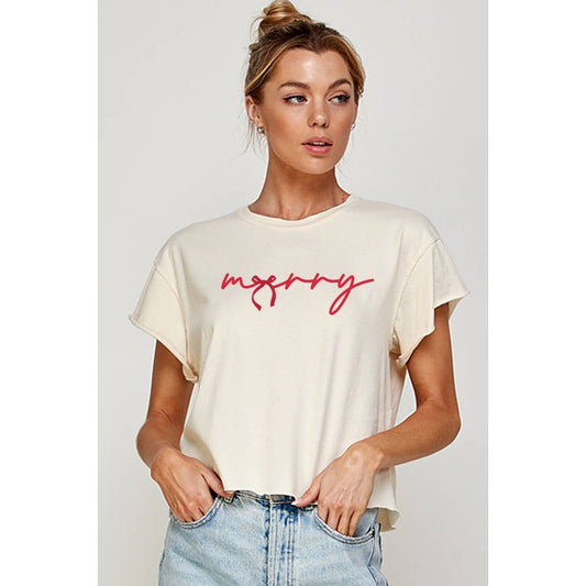 Merry Graphic Tee