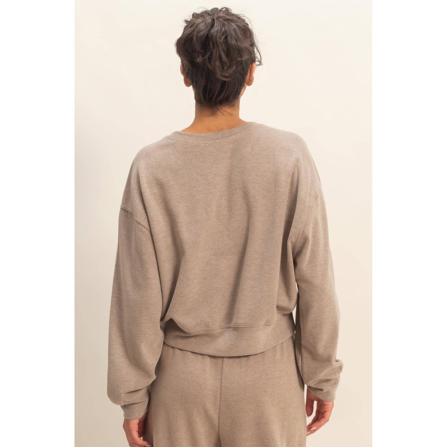 Madison Ribbed Relaxed Fit Sweatshirt