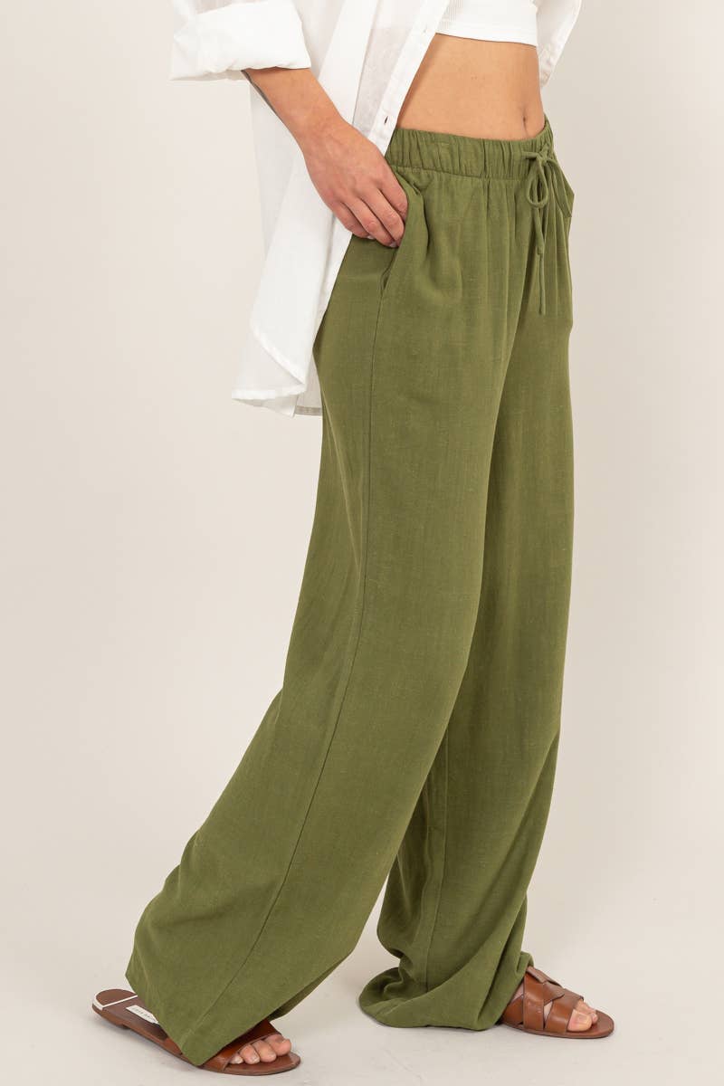 Gabrielle Linen Pants