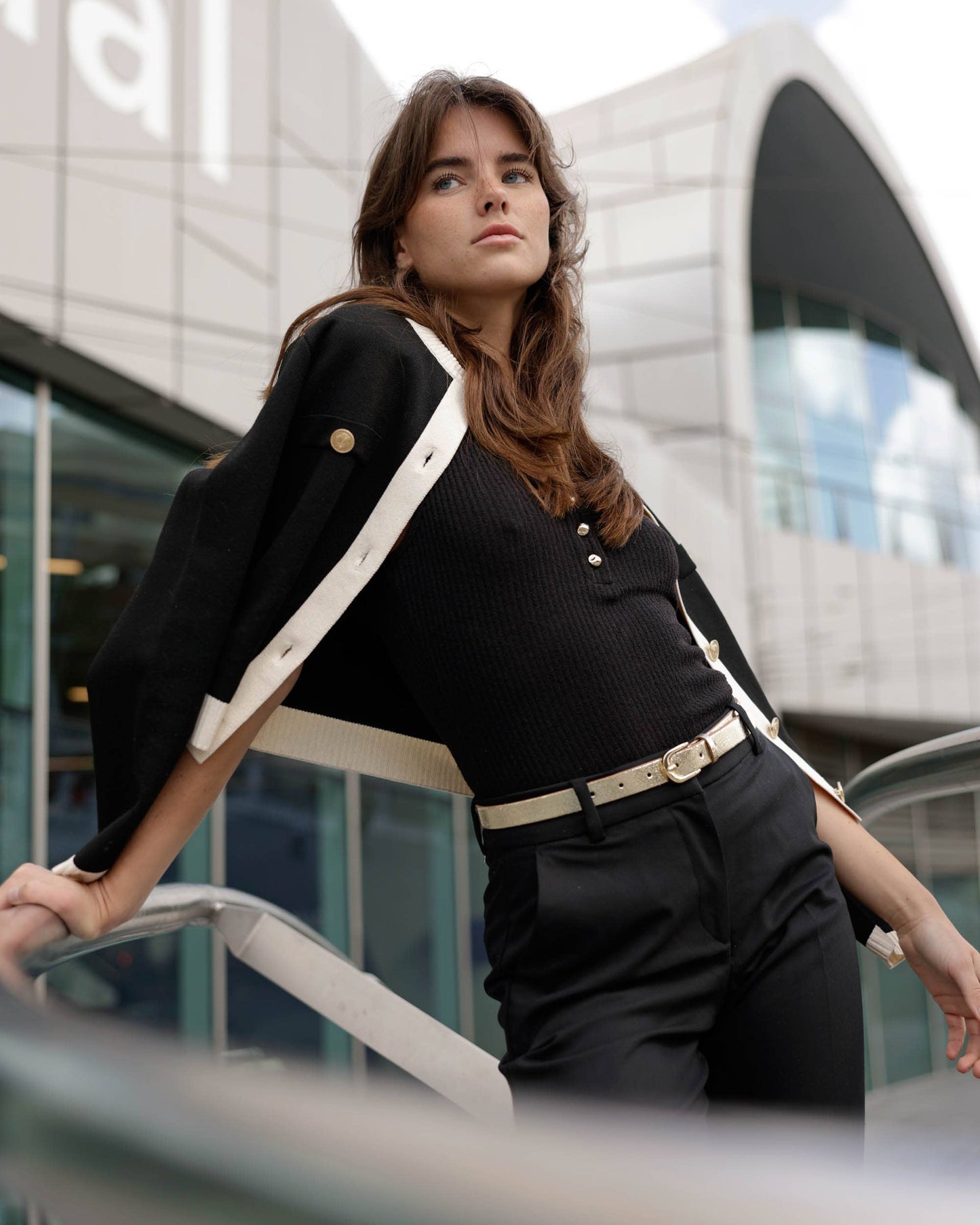 Eva | Metallic Skinny Belt