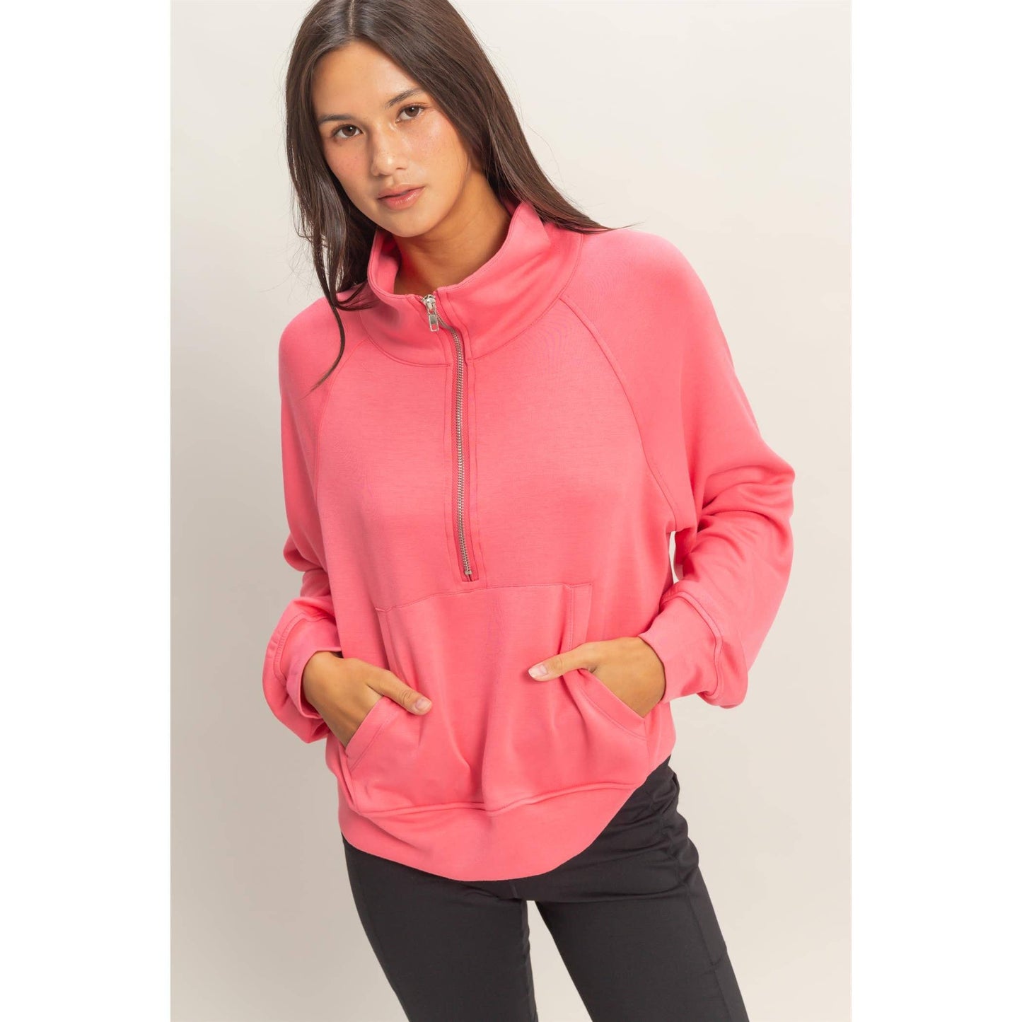 Azure Half-Zip Pullover