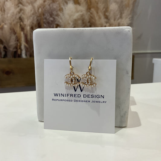 Mini Pearl Chanel Huggies