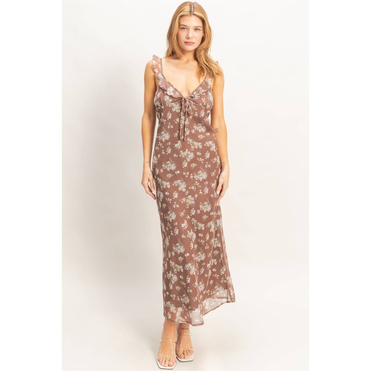Louisa Floral Midi Dress