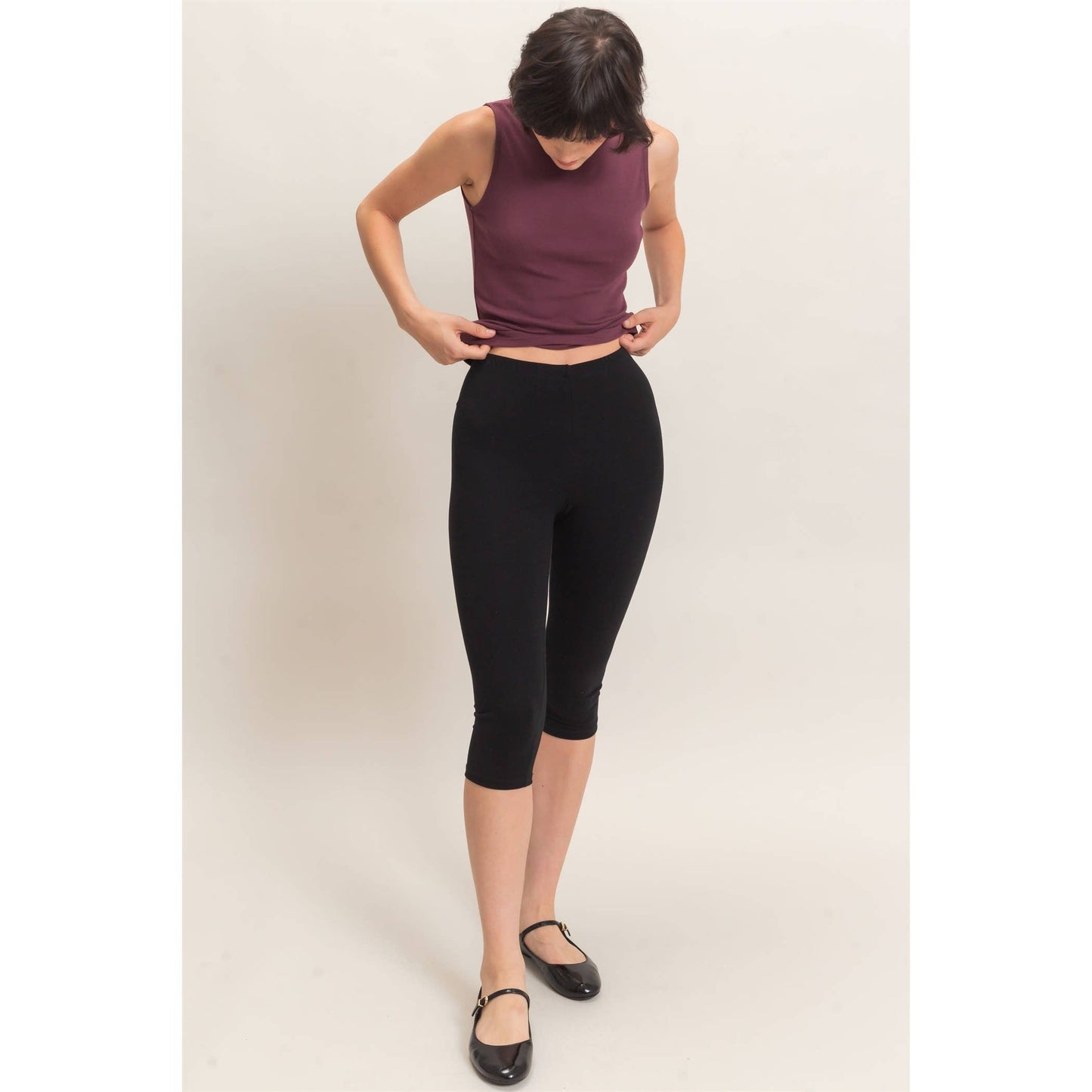 Ella Mock Neck Top