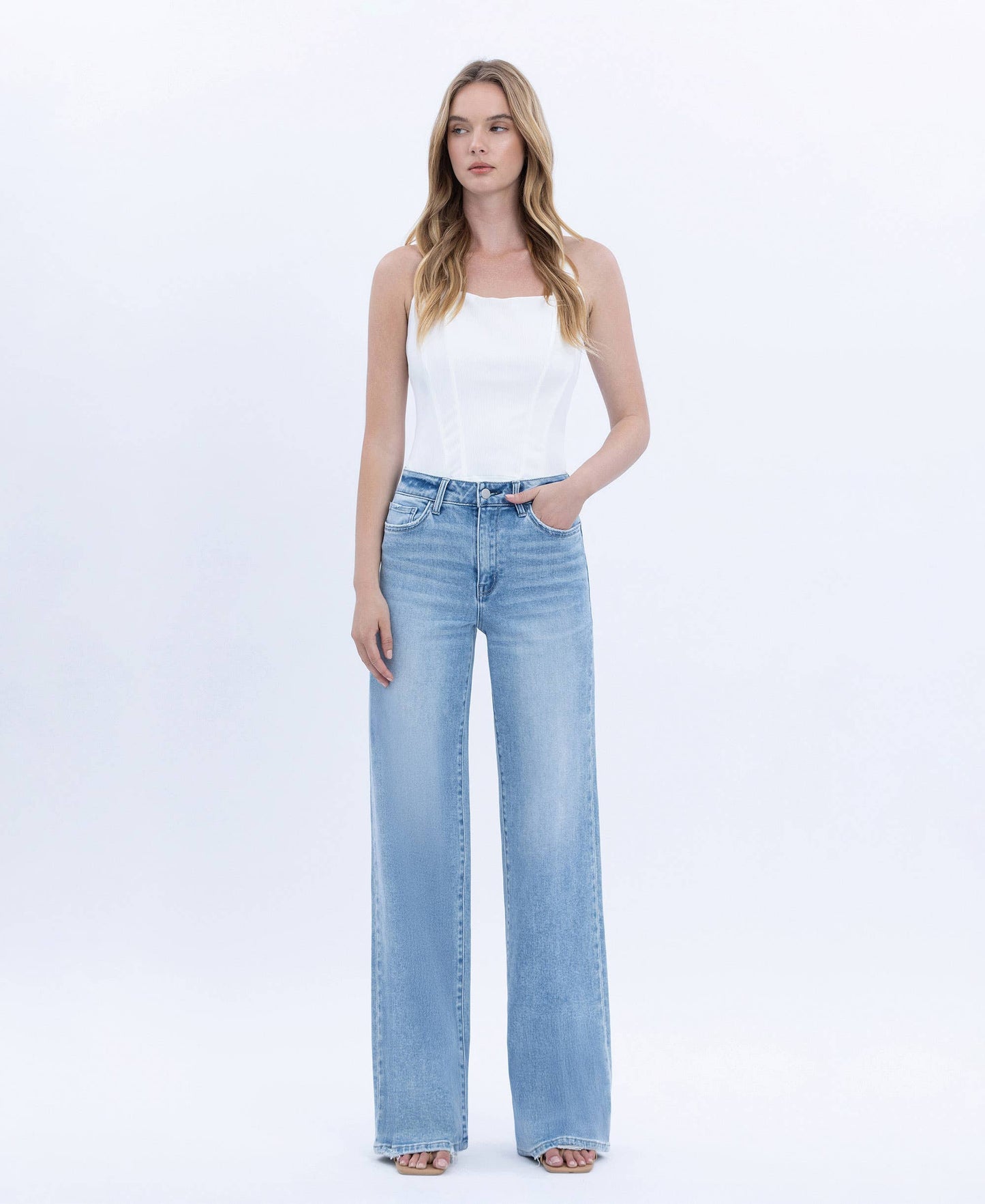 Caroline High Rise Denim