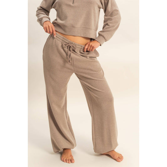 Sylvia Ribbed Jogger Pants