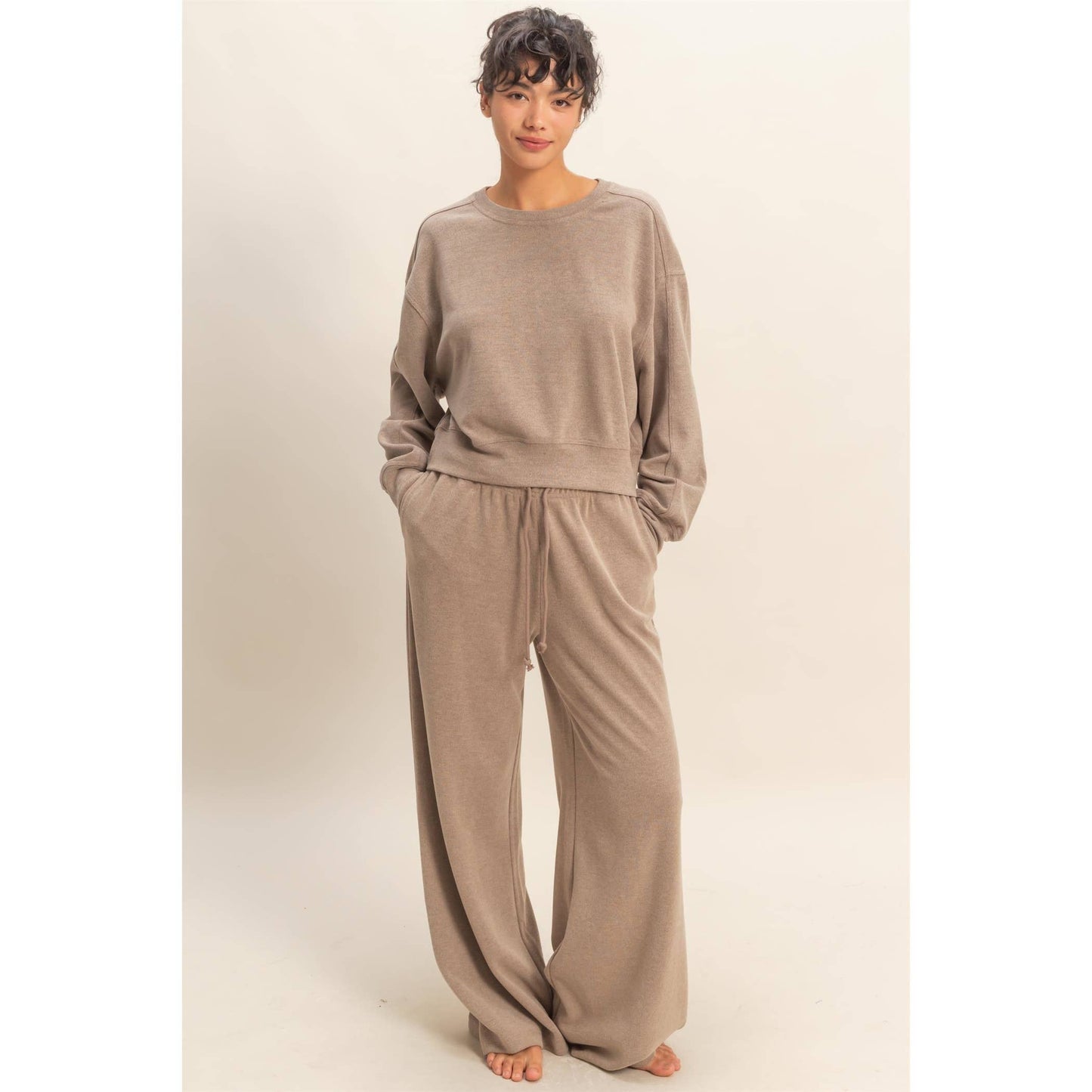 Madison Ribbed Relaxed Fit Sweatshirt