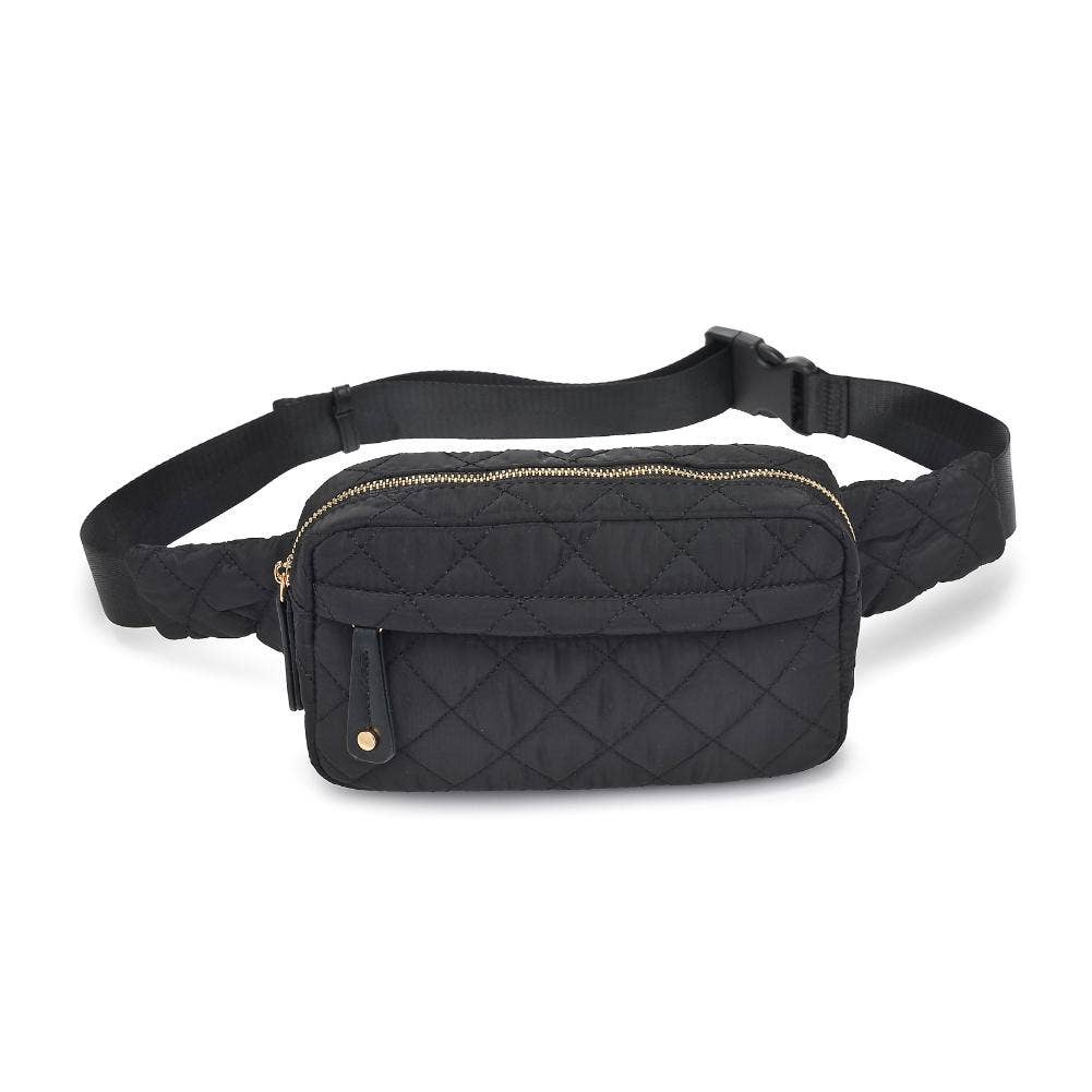 Lucile Quilted Nylon Belt Bag