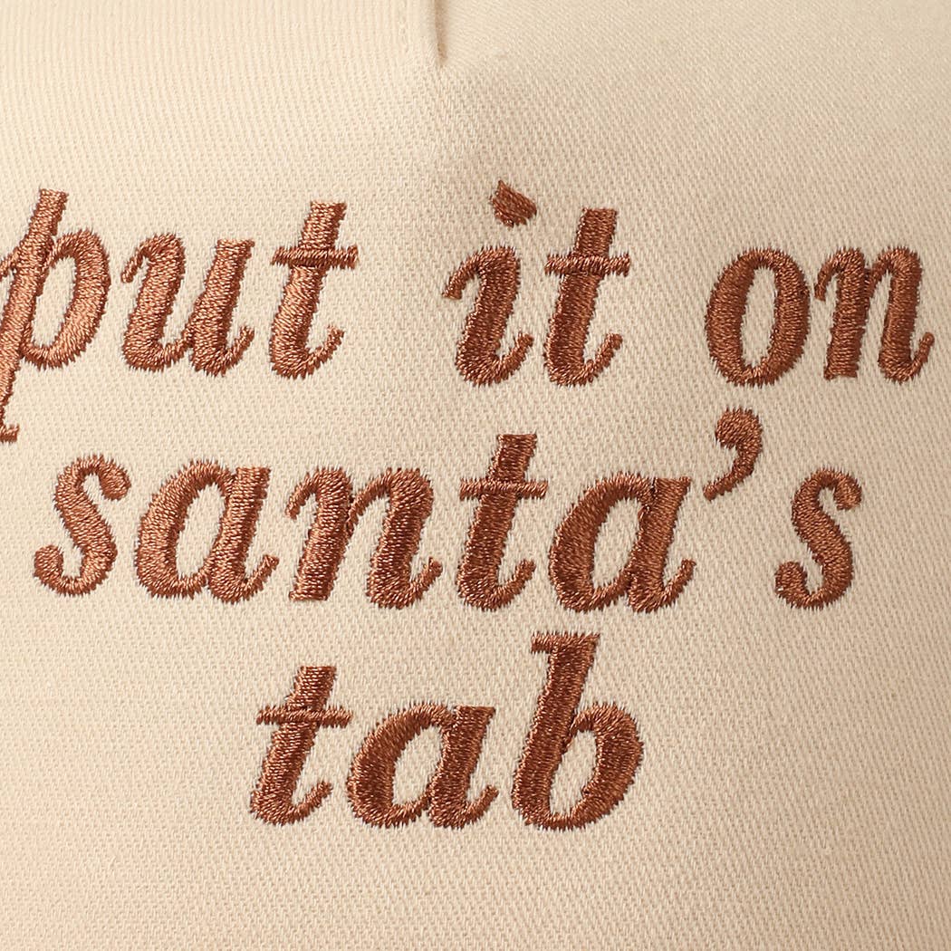 Put It On Santa's Tab Hat