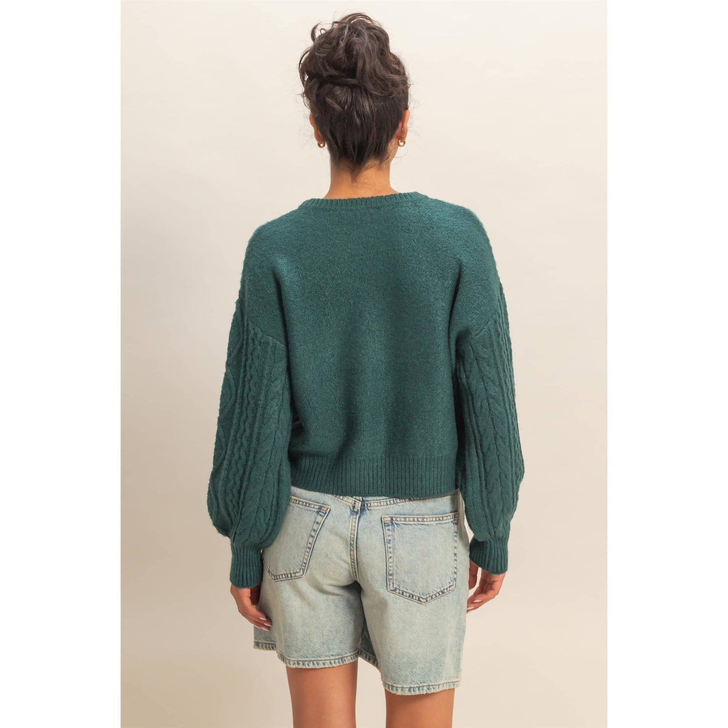 Evie Cable Knit Sweater